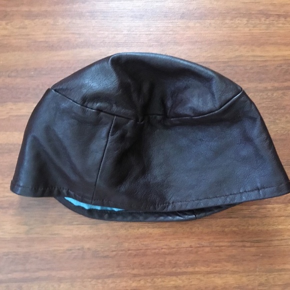 Leather Embroidered Upcycled Fabric Patchwork Hats/Bonnets - Picture 8 of 8